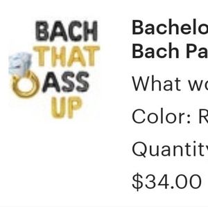 Bach That Ass Up Balloons